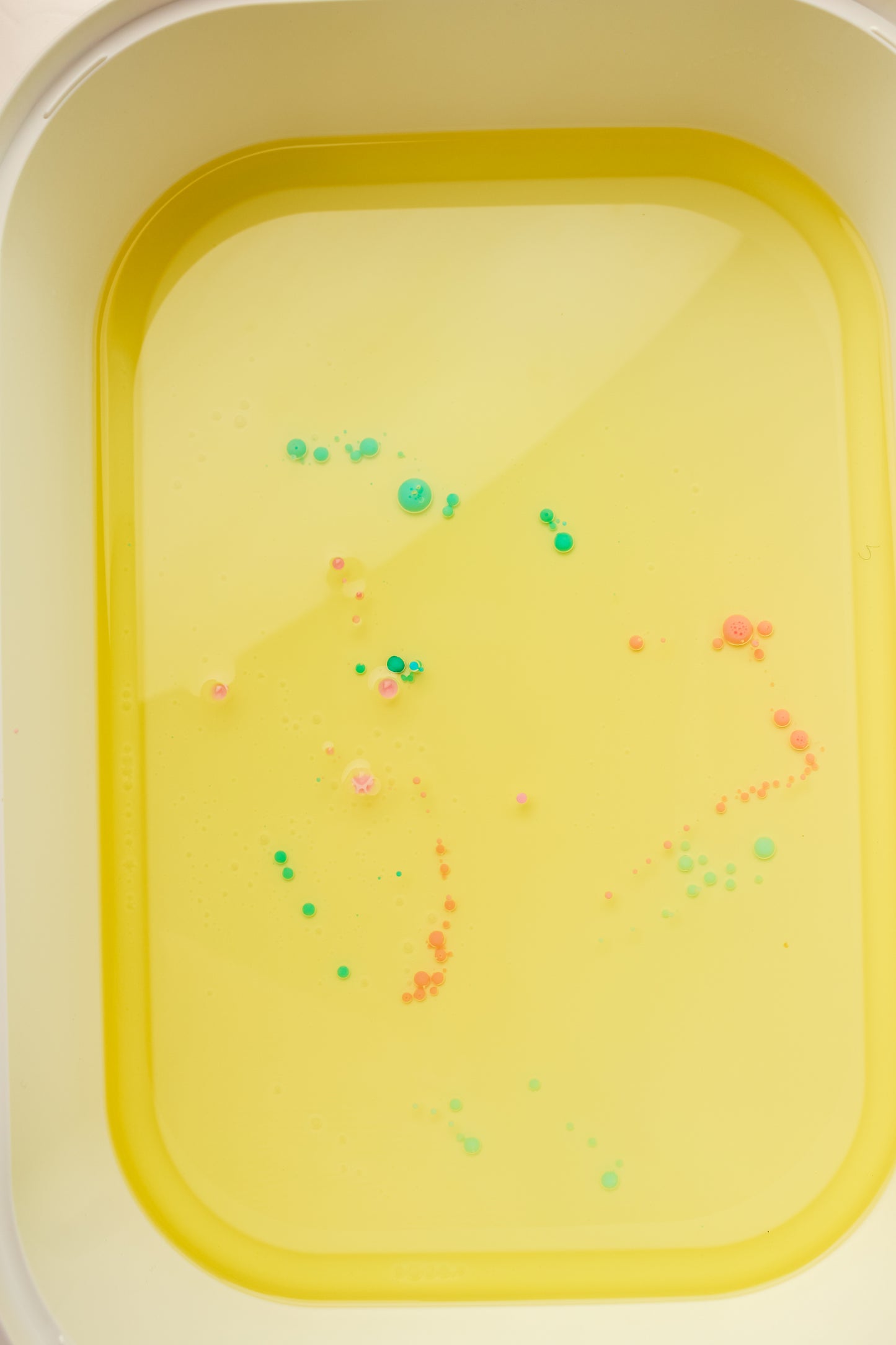 Lava Lamp Sensory Box