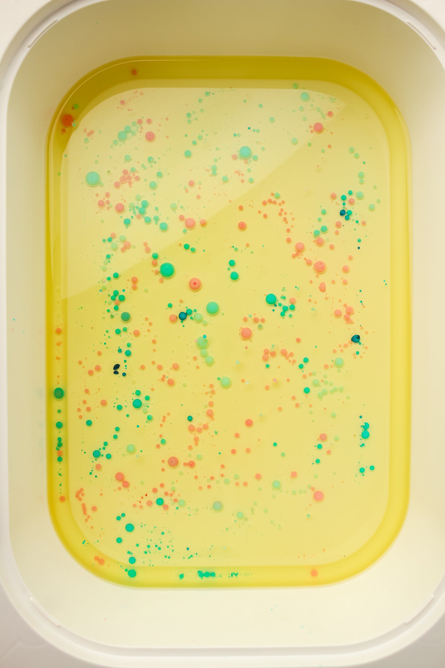 Lava Lamp Sensory Box