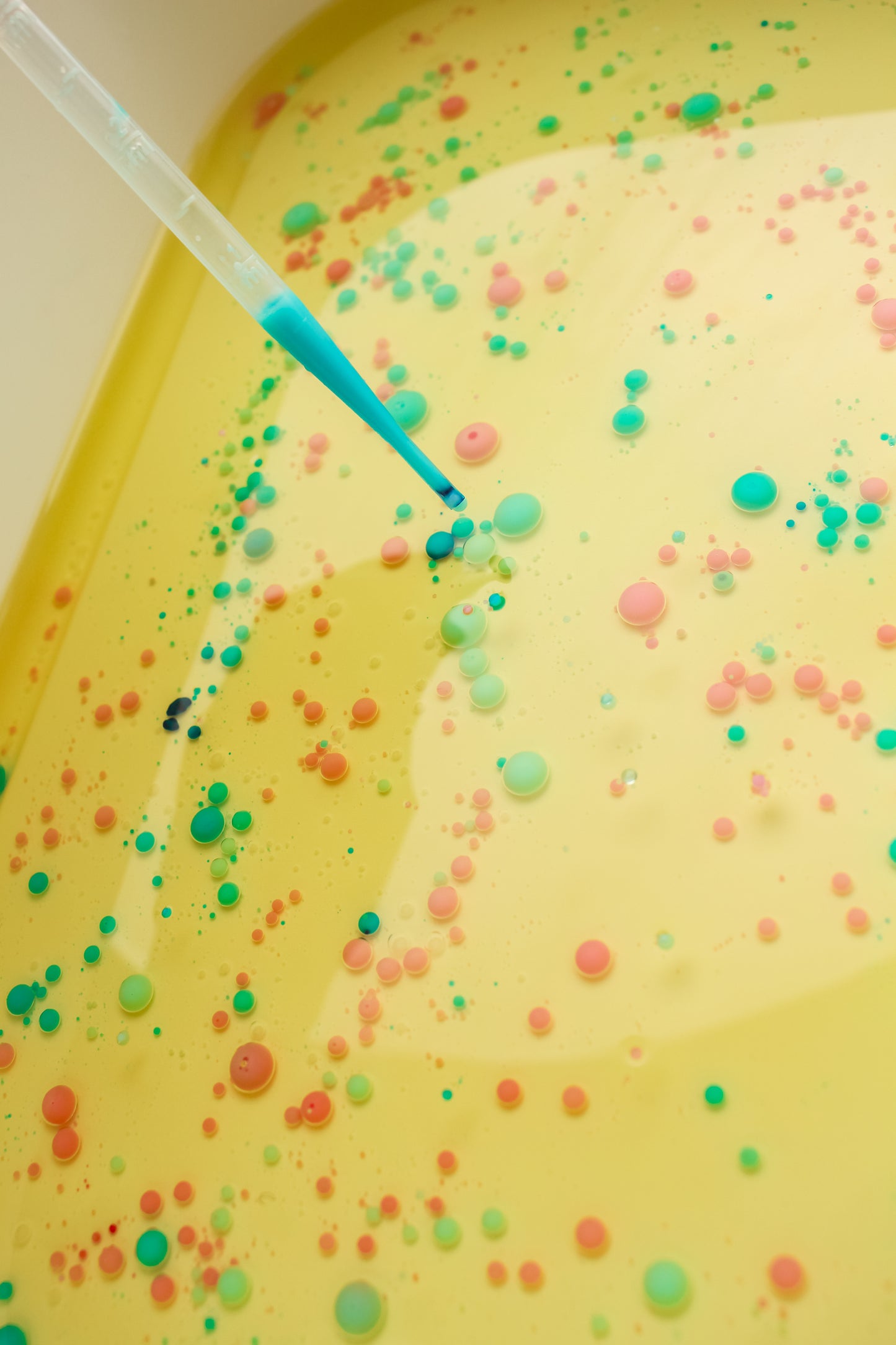 Lava Lamp Sensory Box