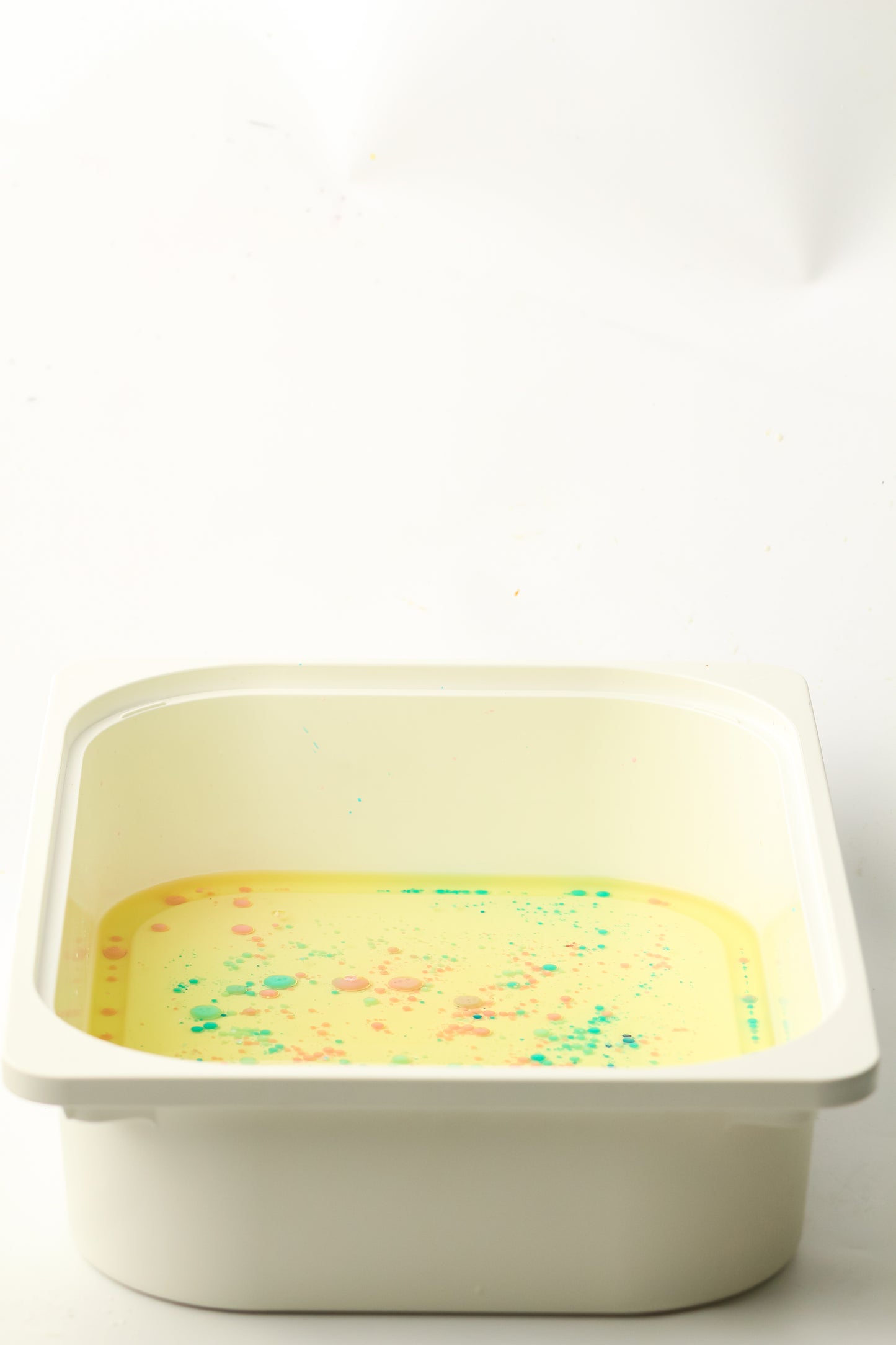 Lava Lamp Sensory Box