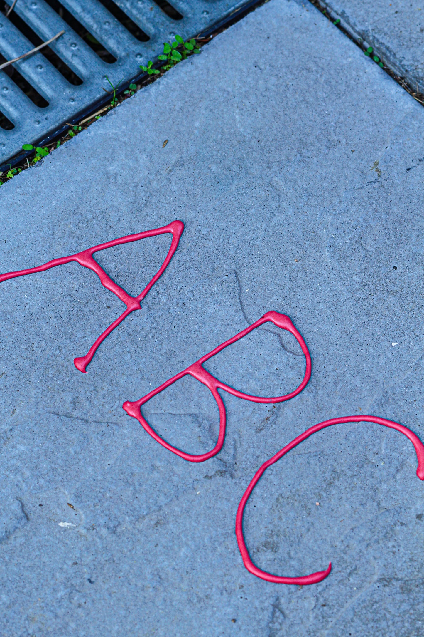 Puffy Sidewalk Foam Paint