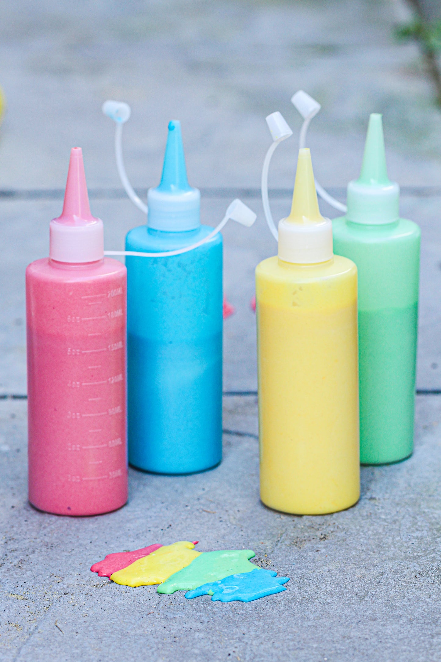 Puffy Sidewalk Foam Paint