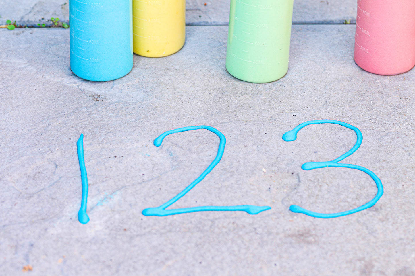 Puffy Sidewalk Foam Paint
