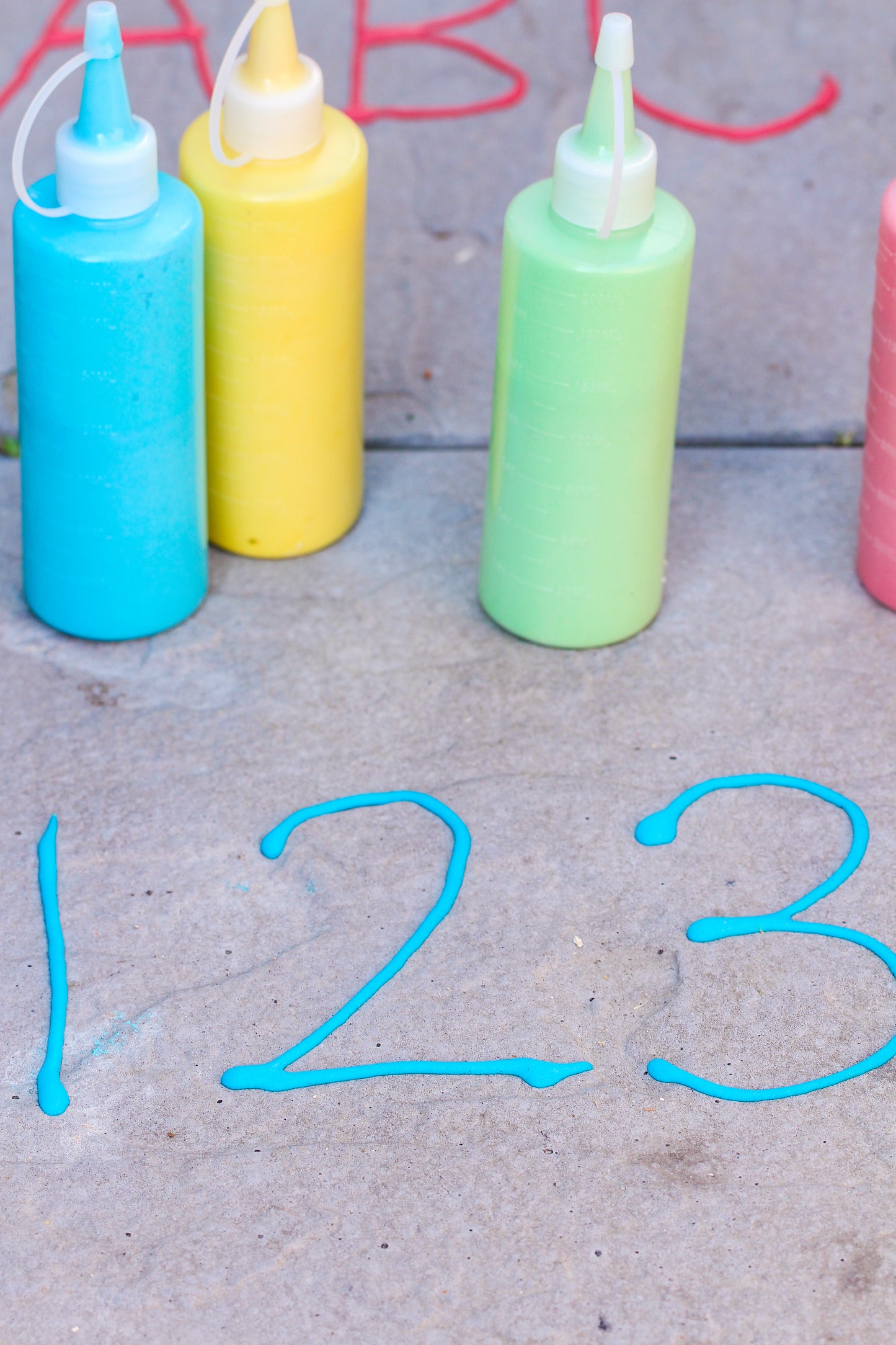 Puffy Sidewalk Foam Paint