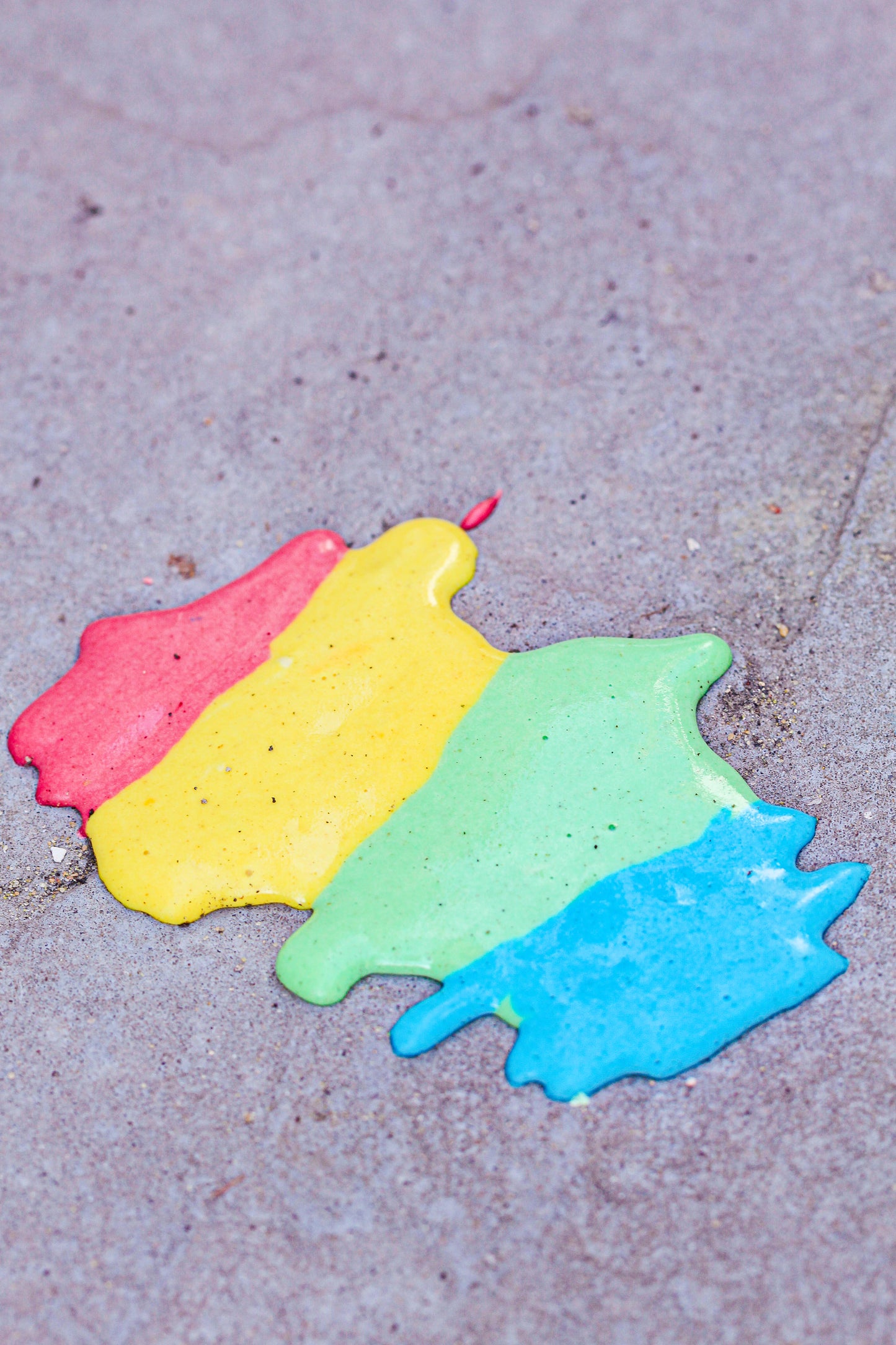Puffy Sidewalk Foam Paint