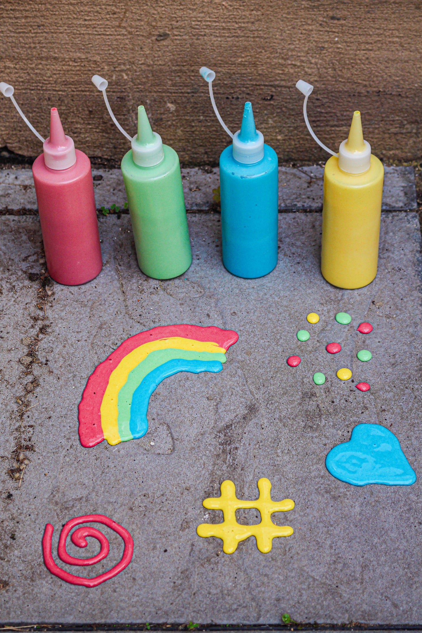 Puffy Sidewalk Foam Paint