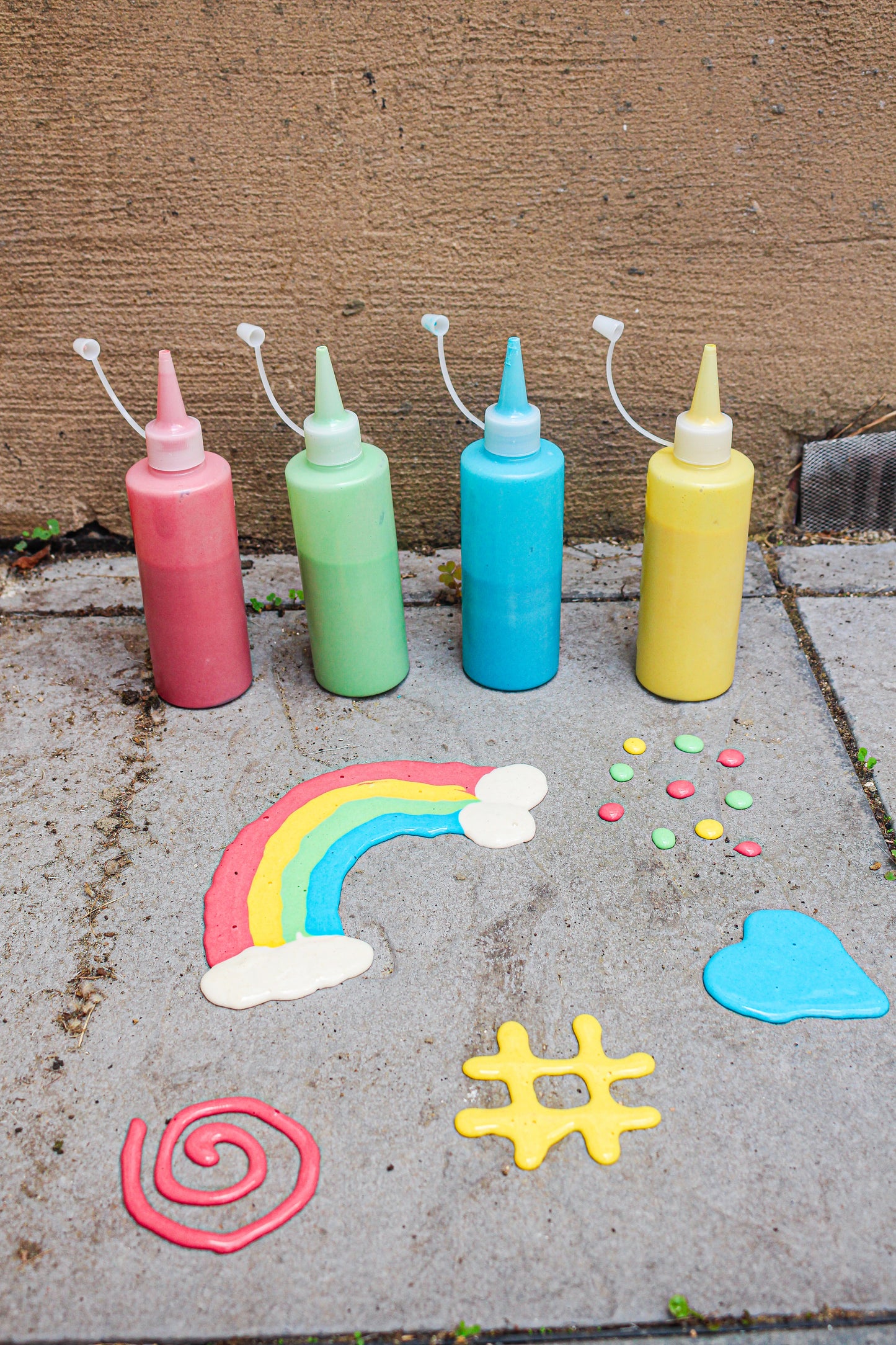 Puffy Sidewalk Foam Paint