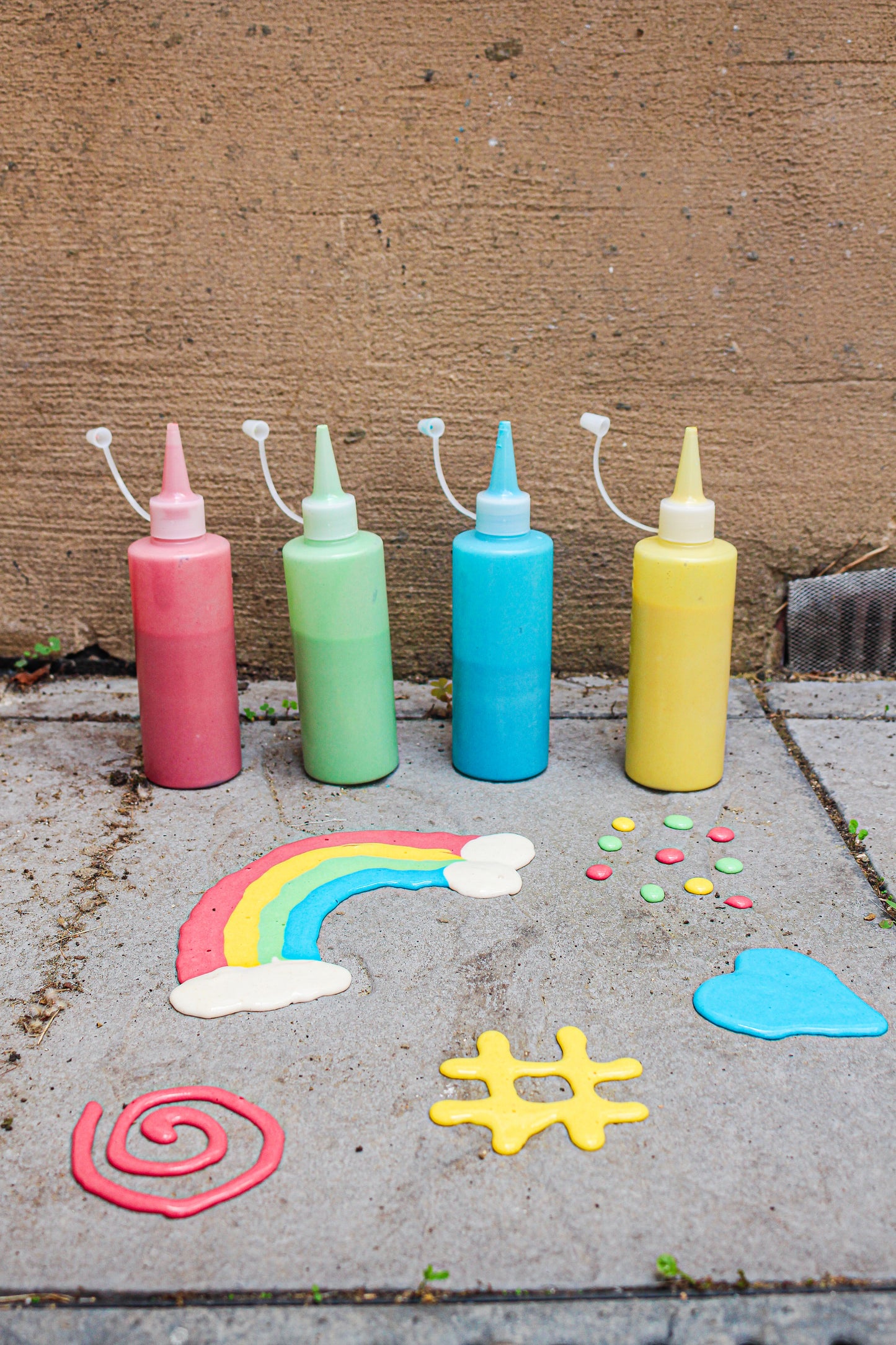 Puffy Sidewalk Foam Paint
