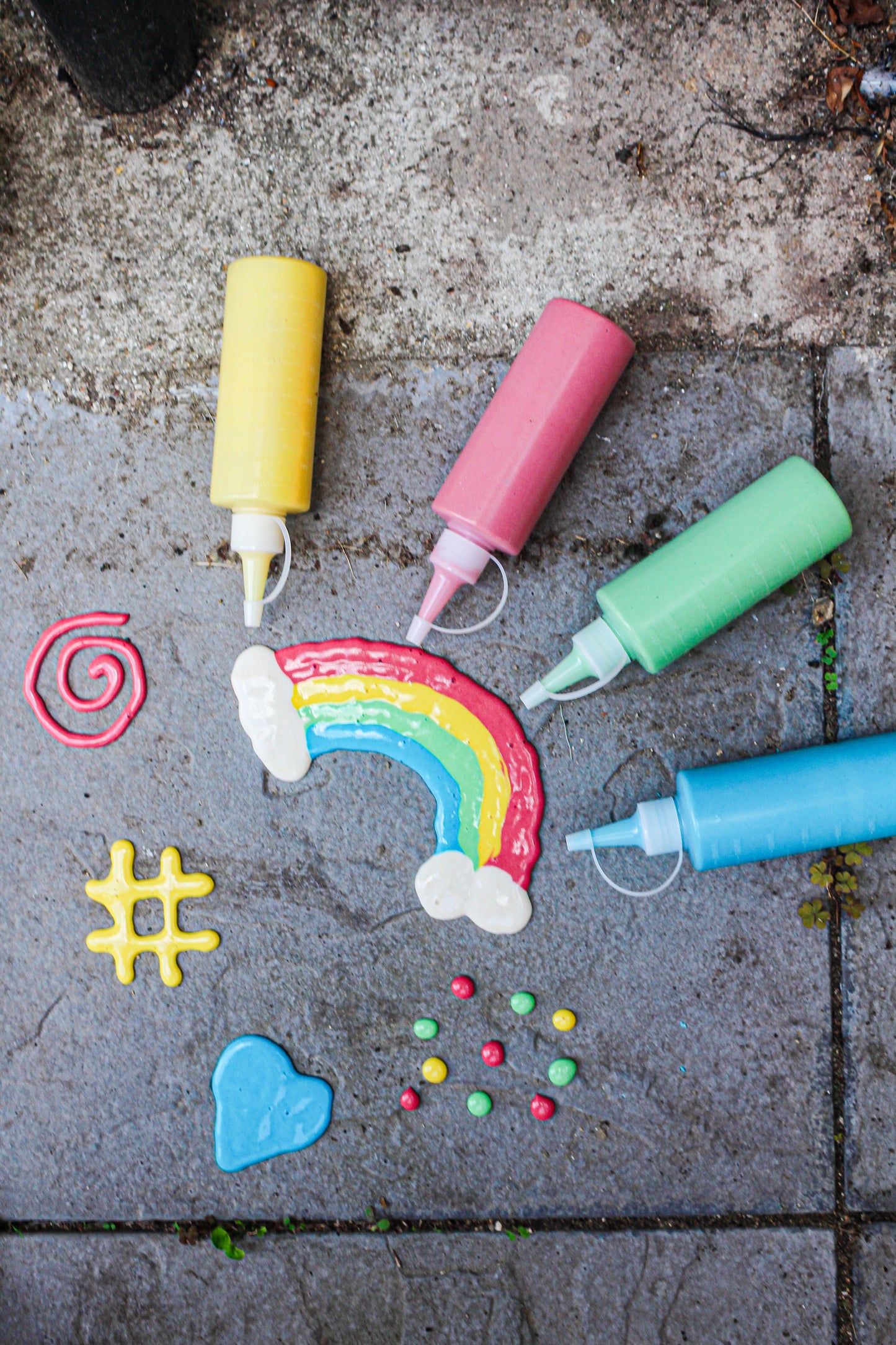 Puffy Sidewalk Foam Paint