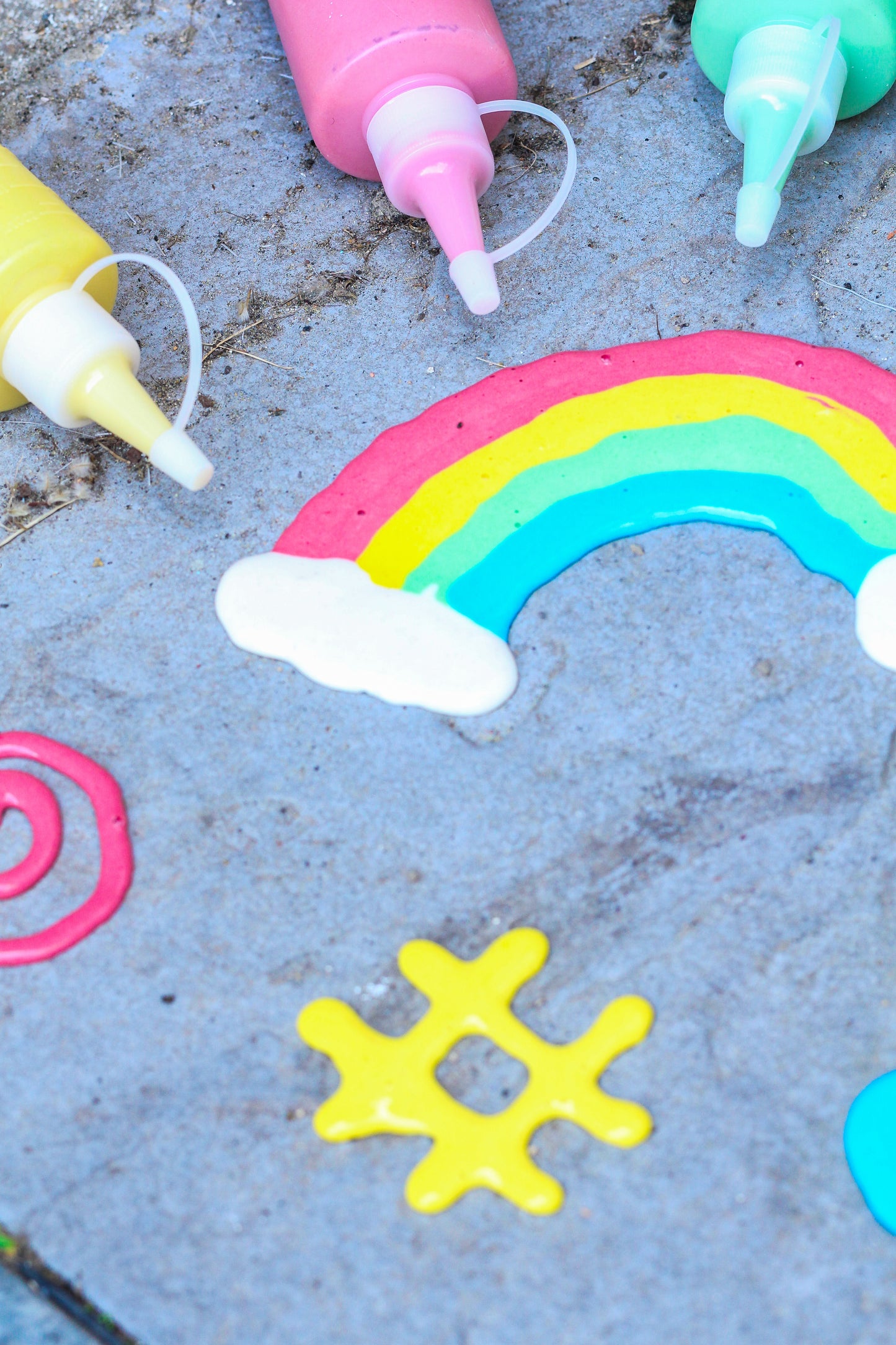 Puffy Sidewalk Foam Paint