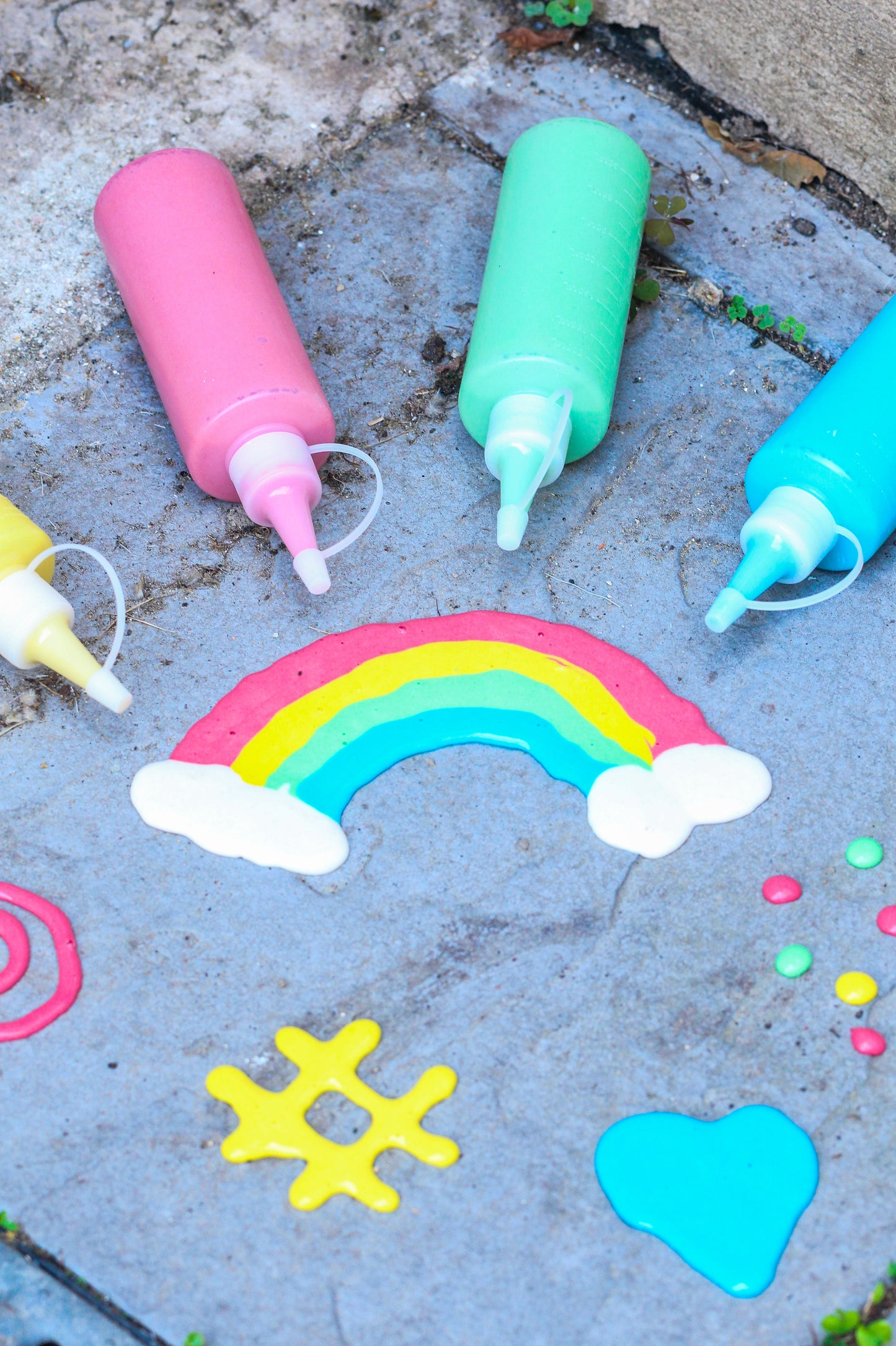 Puffy Sidewalk Foam Paint
