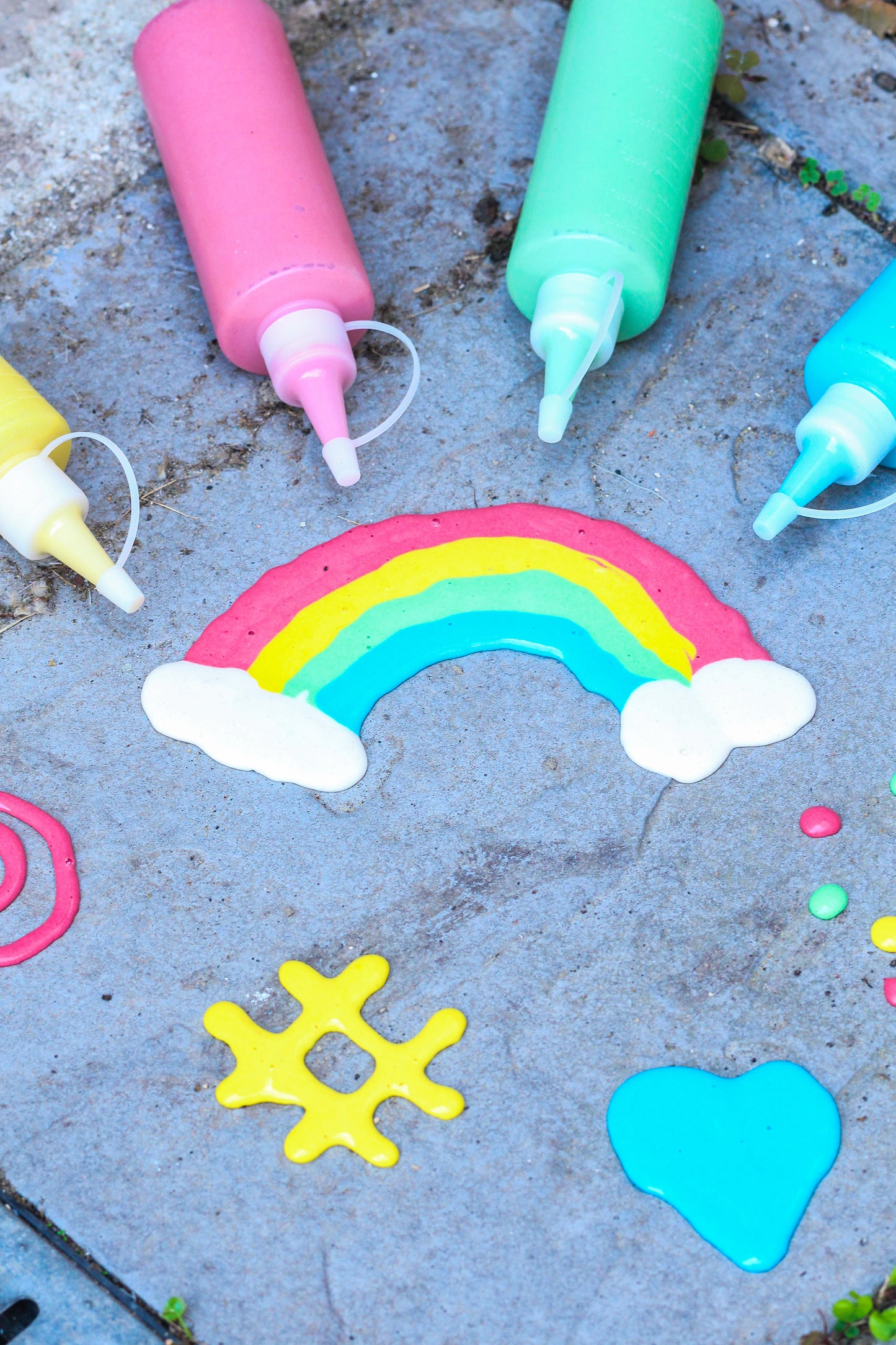Puffy Sidewalk Foam Paint