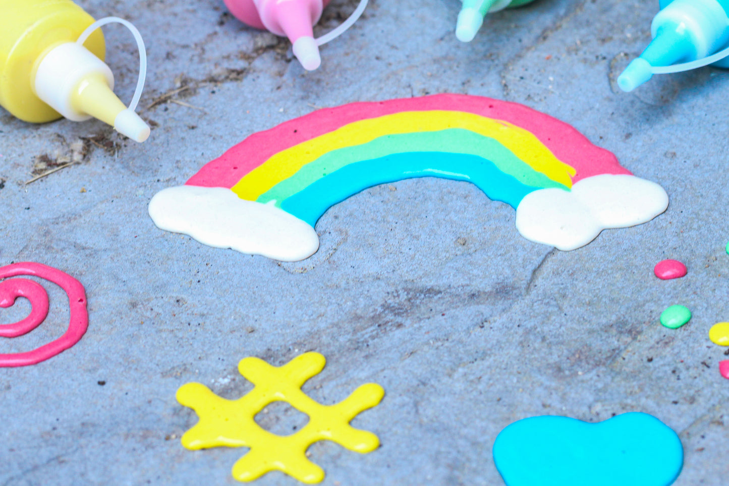 Puffy Sidewalk Foam Paint