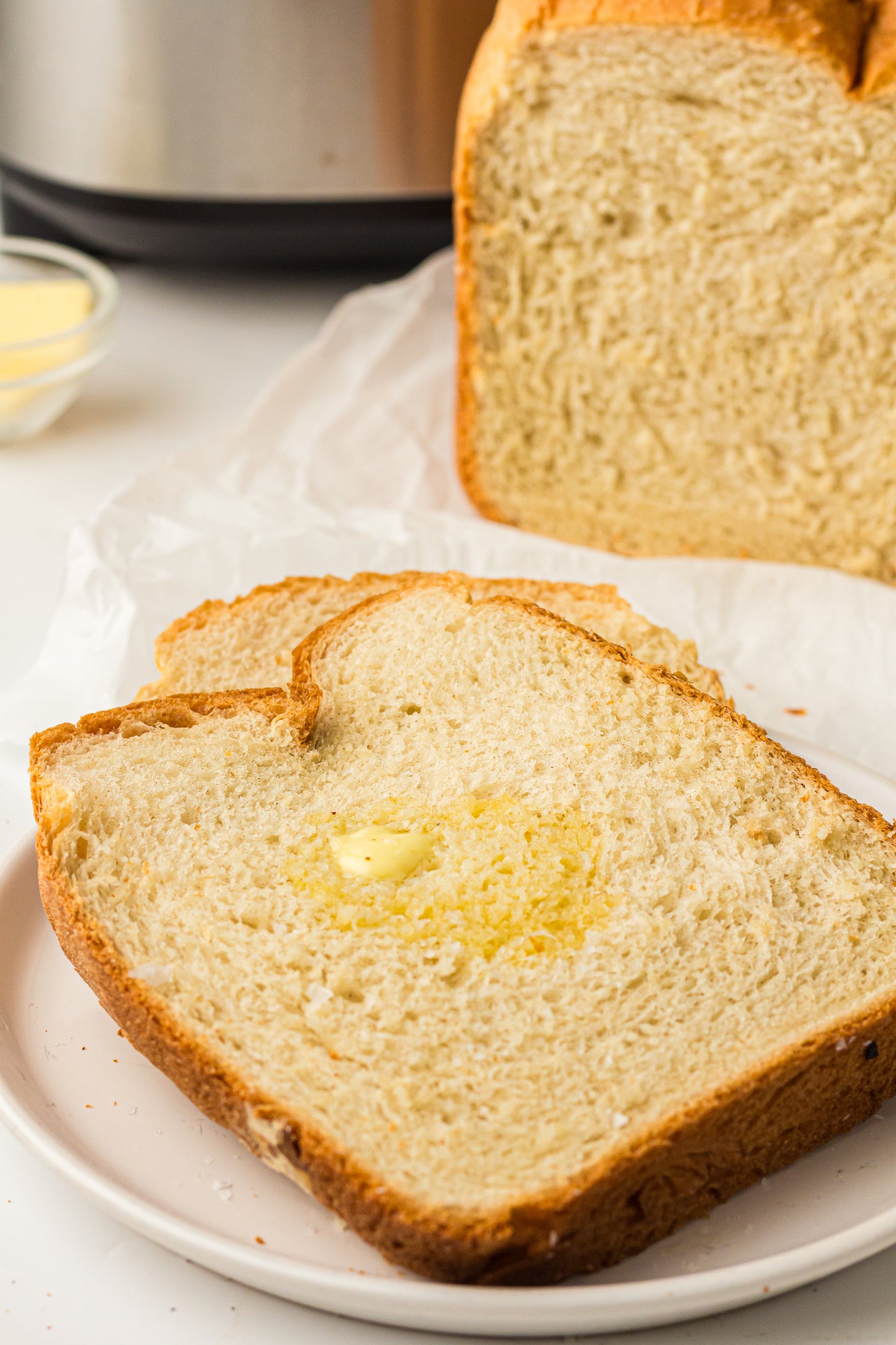Breadmaker White Sandwich Bread (PLR)