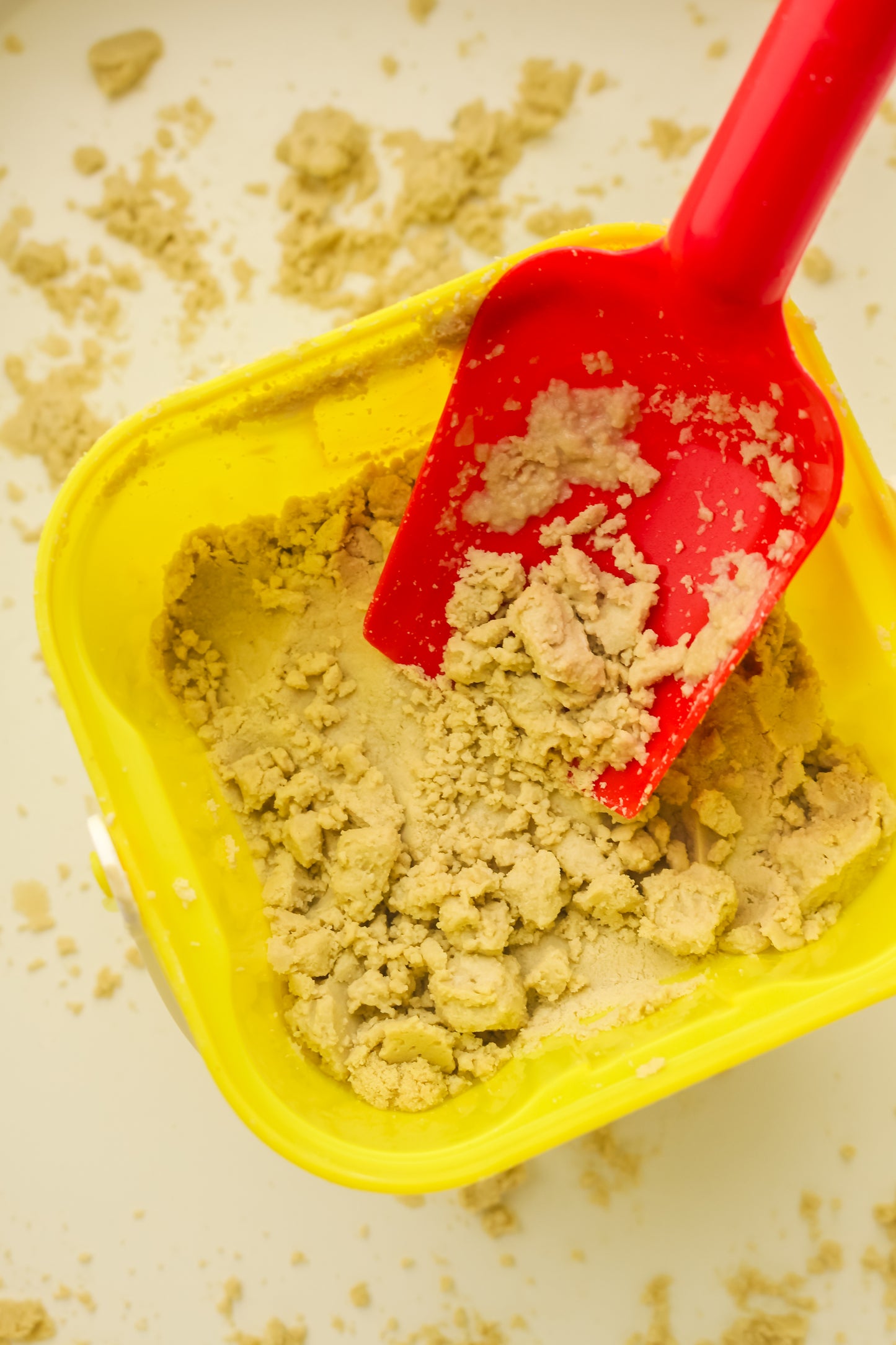 Homemade Kinetic Sand