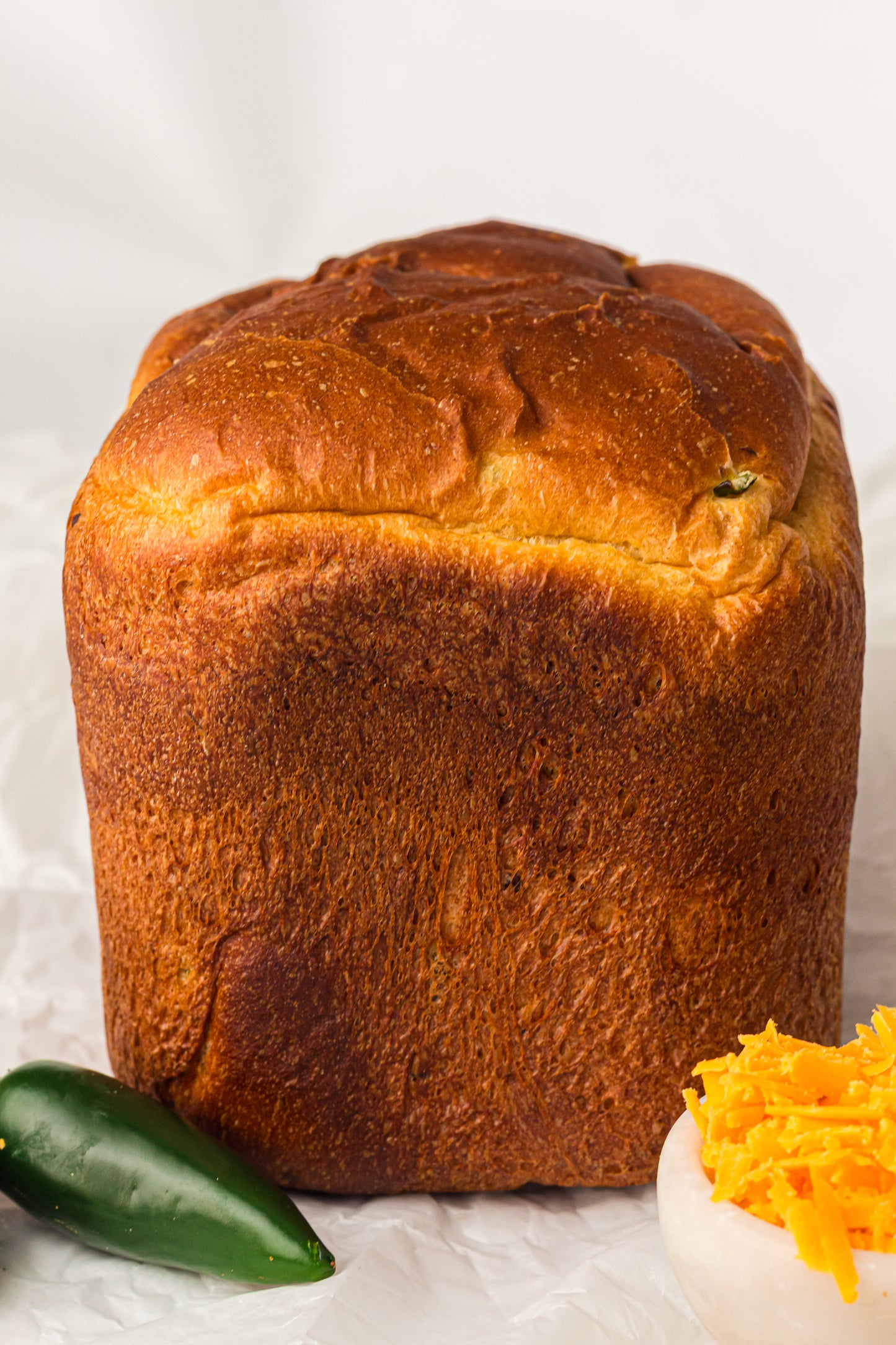 Breadmaker Jalapeño Cheddar Bread (PLR)