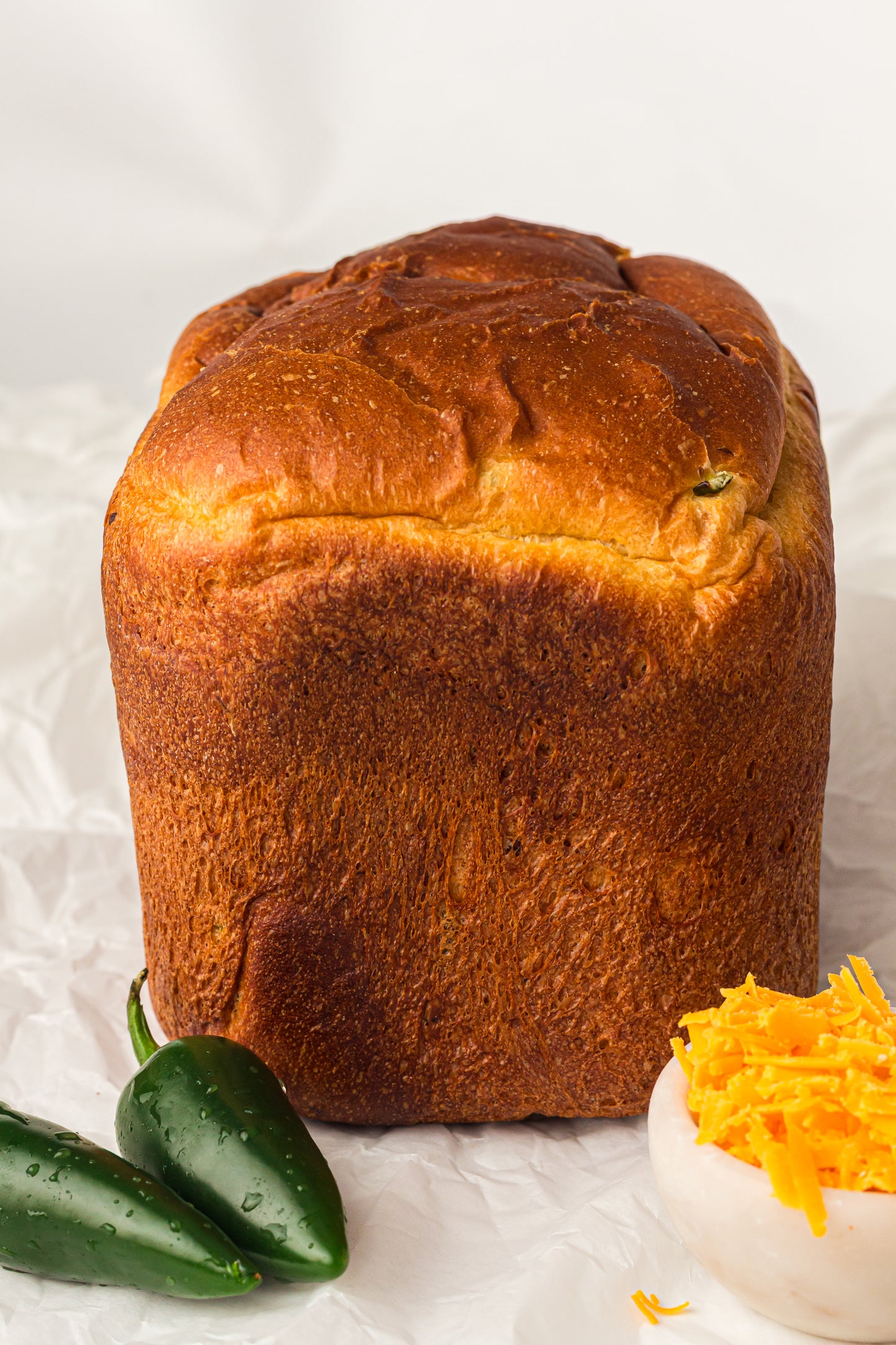 Breadmaker Jalapeño Cheddar Bread (PLR)