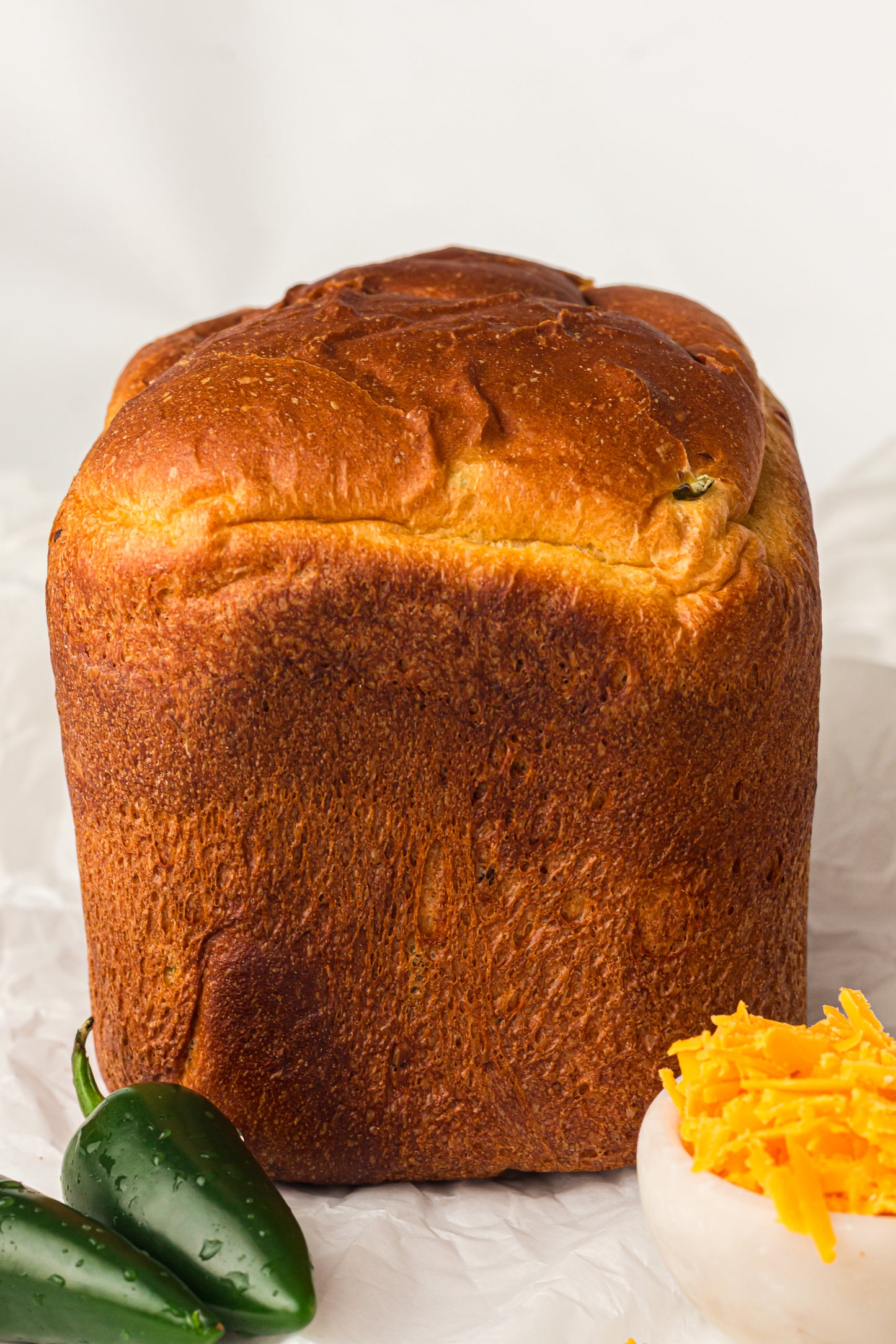 Breadmaker Jalapeño Cheddar Bread (PLR)