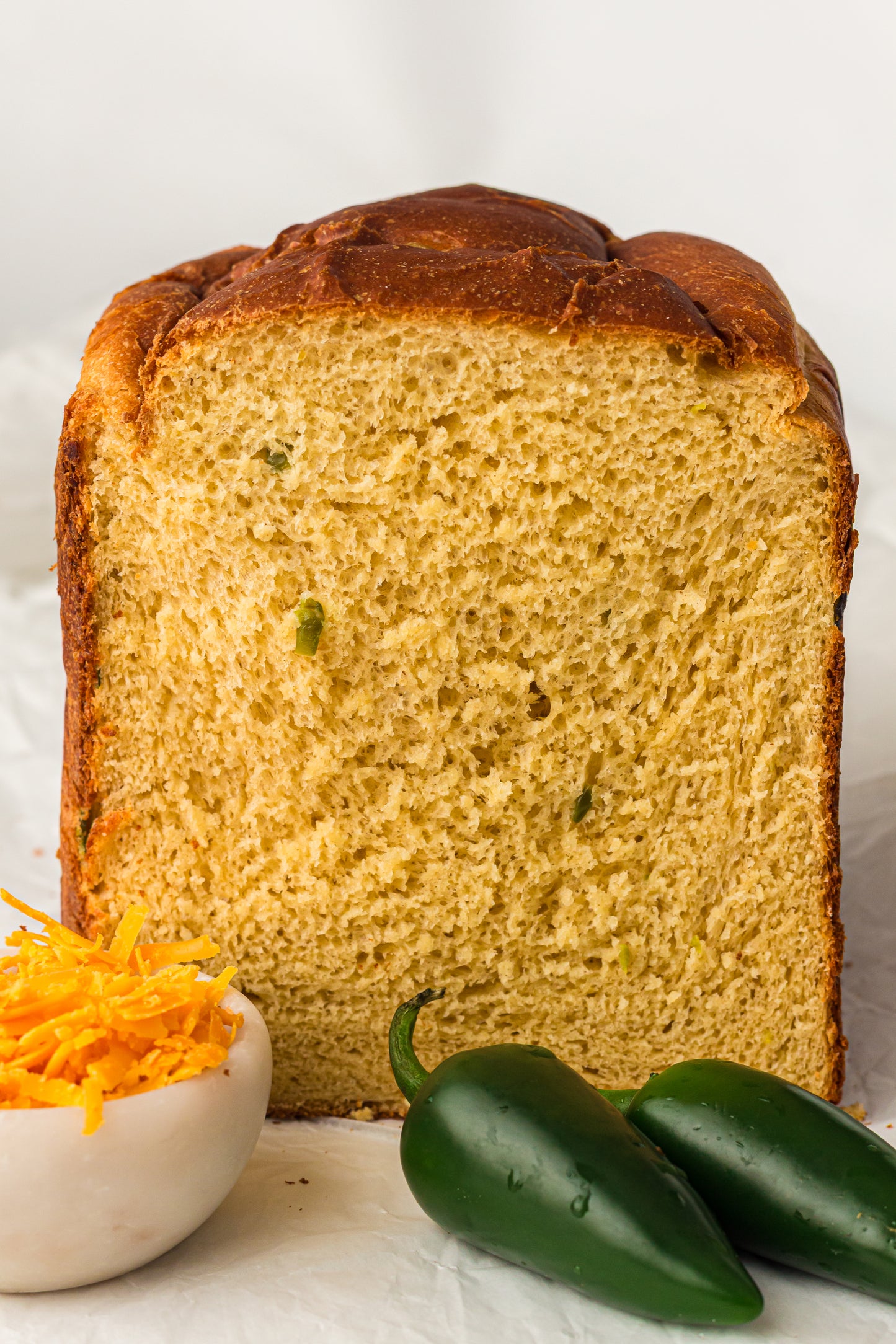Breadmaker Jalapeño Cheddar Bread (PLR)