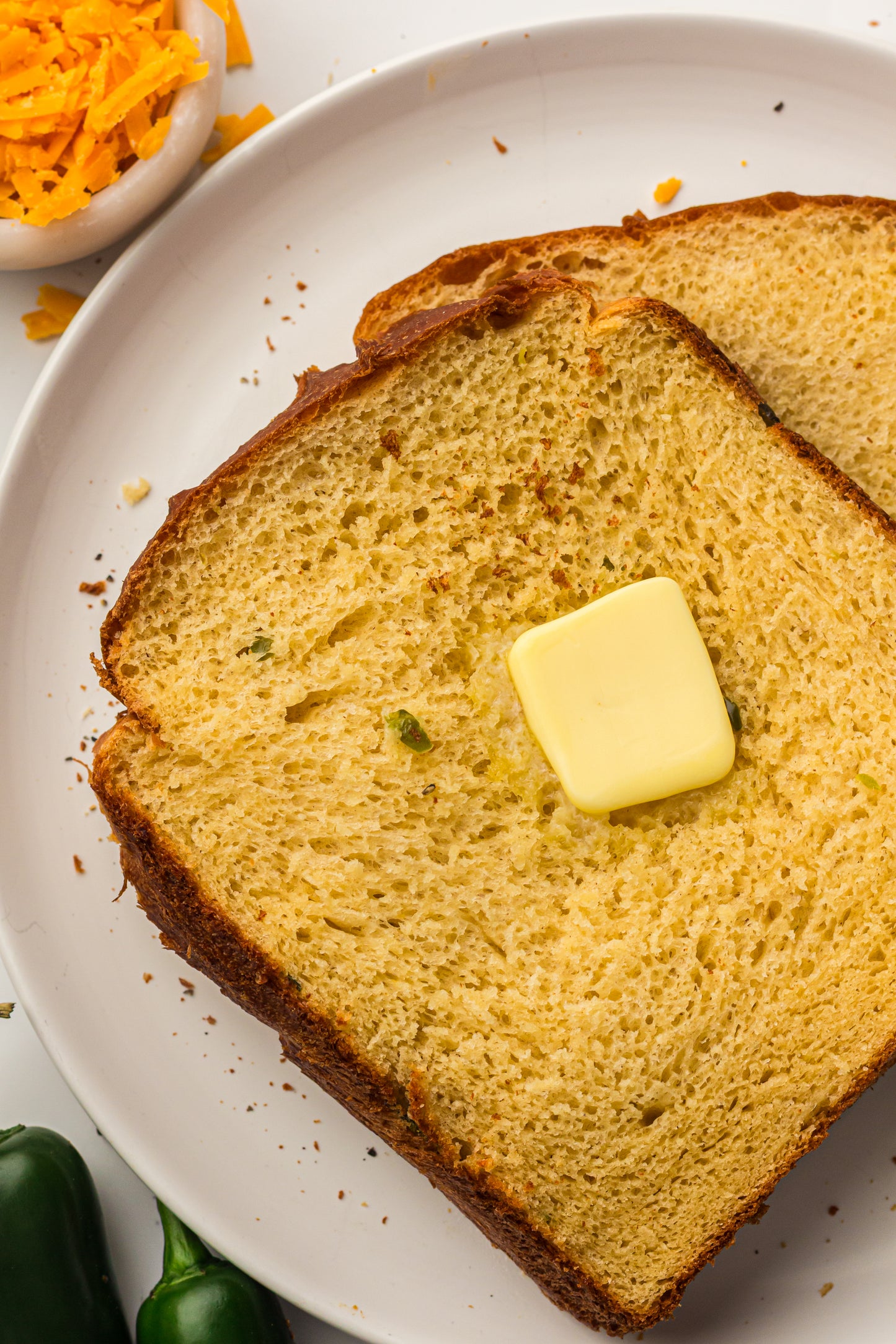 Breadmaker Jalapeño Cheddar Bread (PLR)
