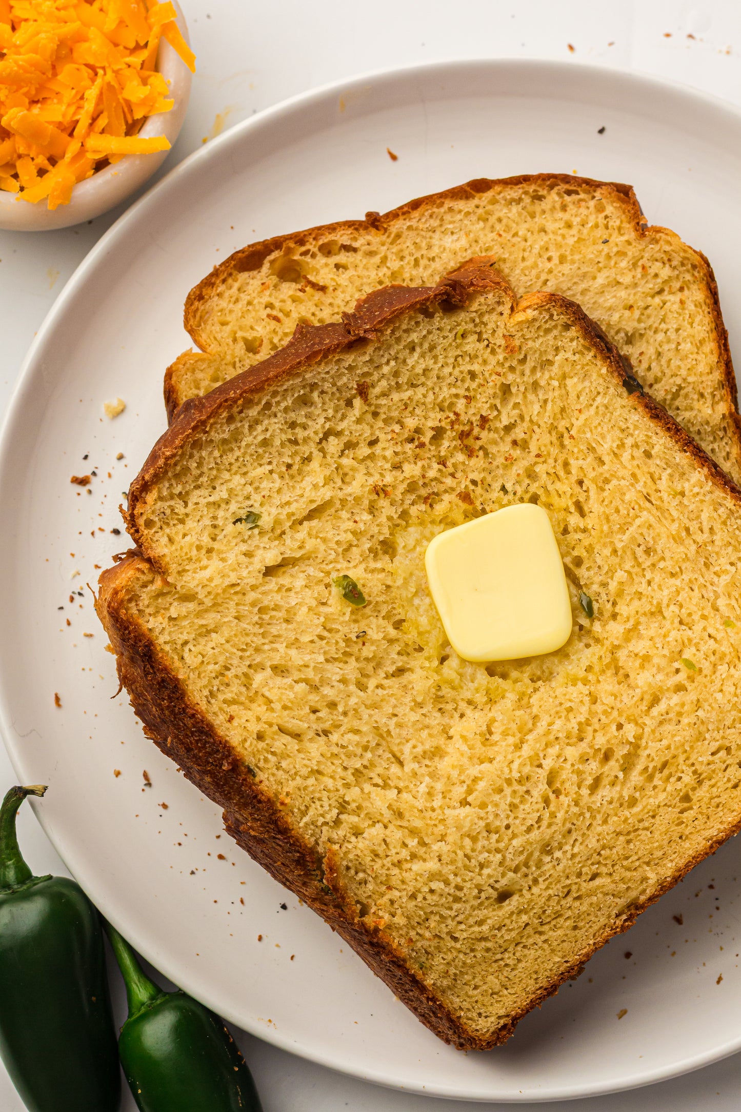 Breadmaker Jalapeño Cheddar Bread (PLR)