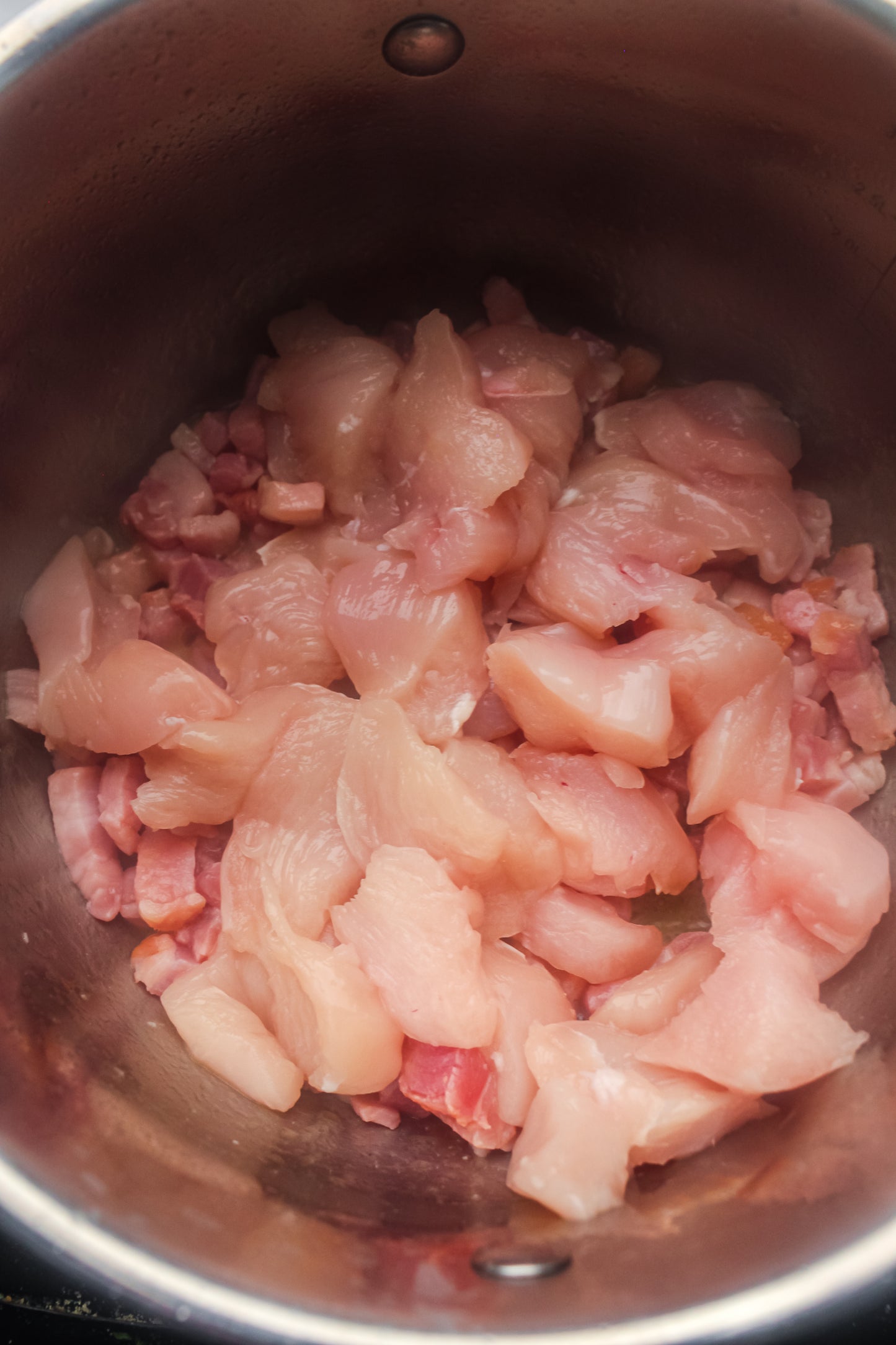 Creamy Chicken, Bacon & Pea Risotto