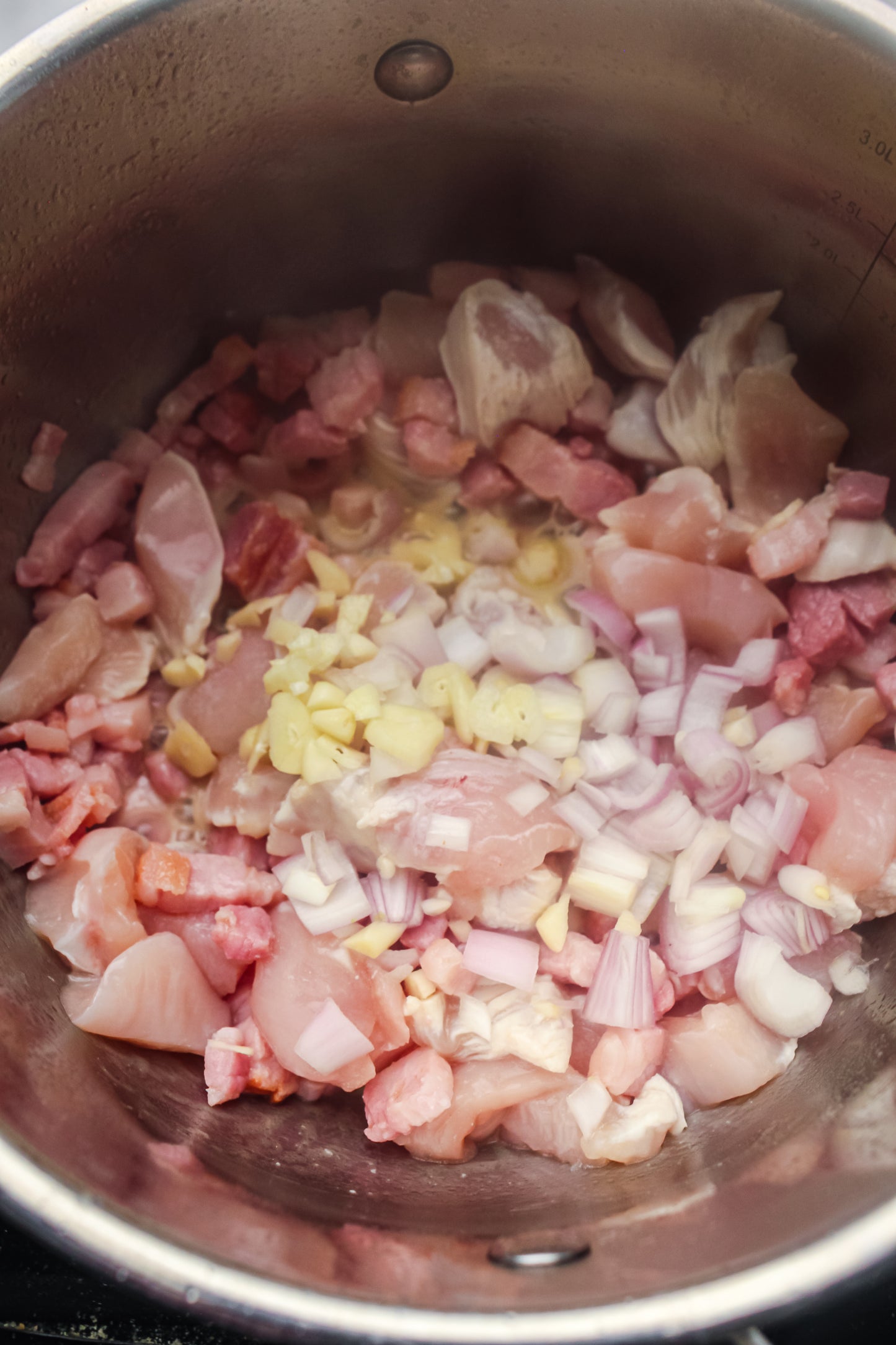 Creamy Chicken, Bacon & Pea Risotto
