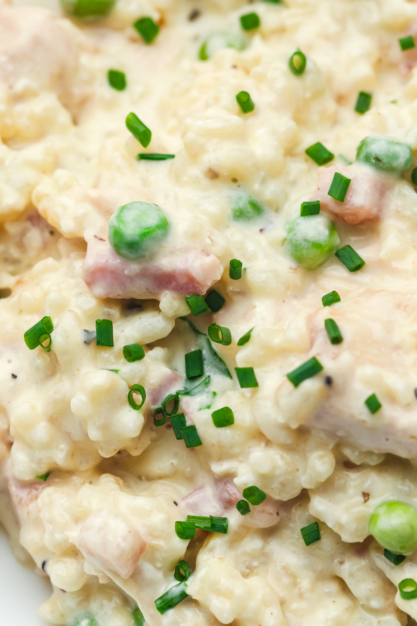 Creamy Chicken, Bacon & Pea Risotto