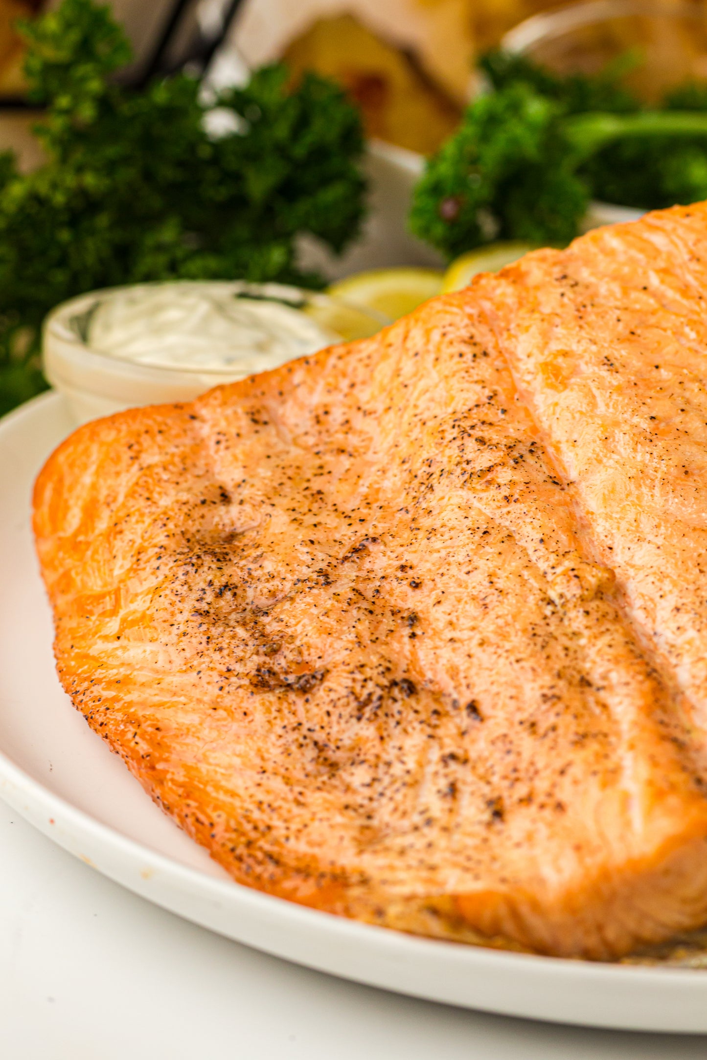 Ninja Woodfire Salmon