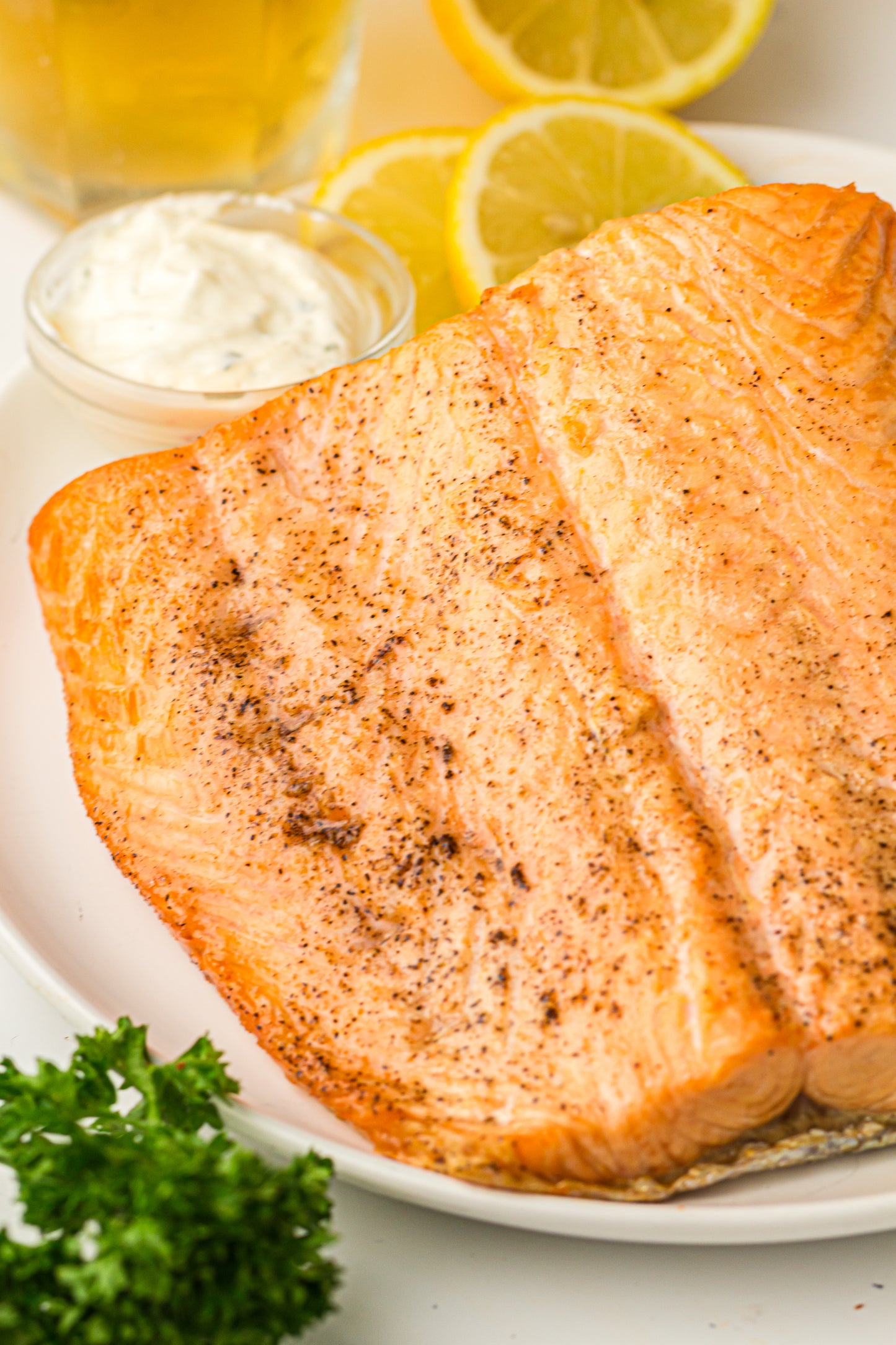 Ninja Woodfire Salmon