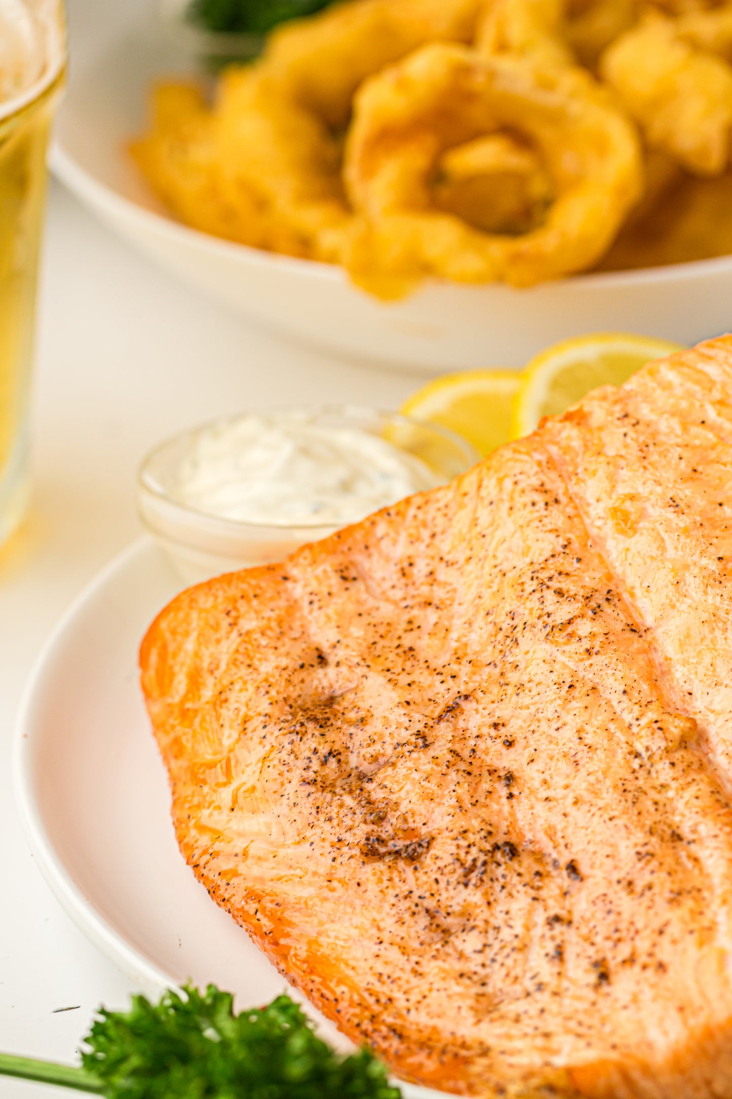 Ninja Woodfire Salmon