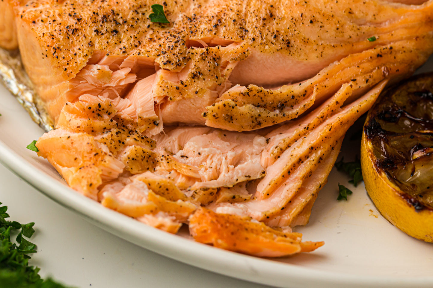 Ninja Woodfire Salmon