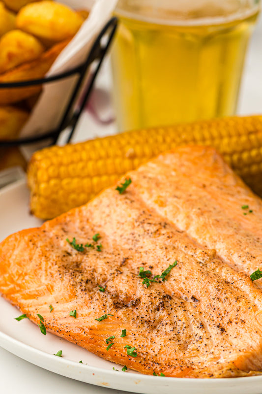 Ninja Woodfire Salmon