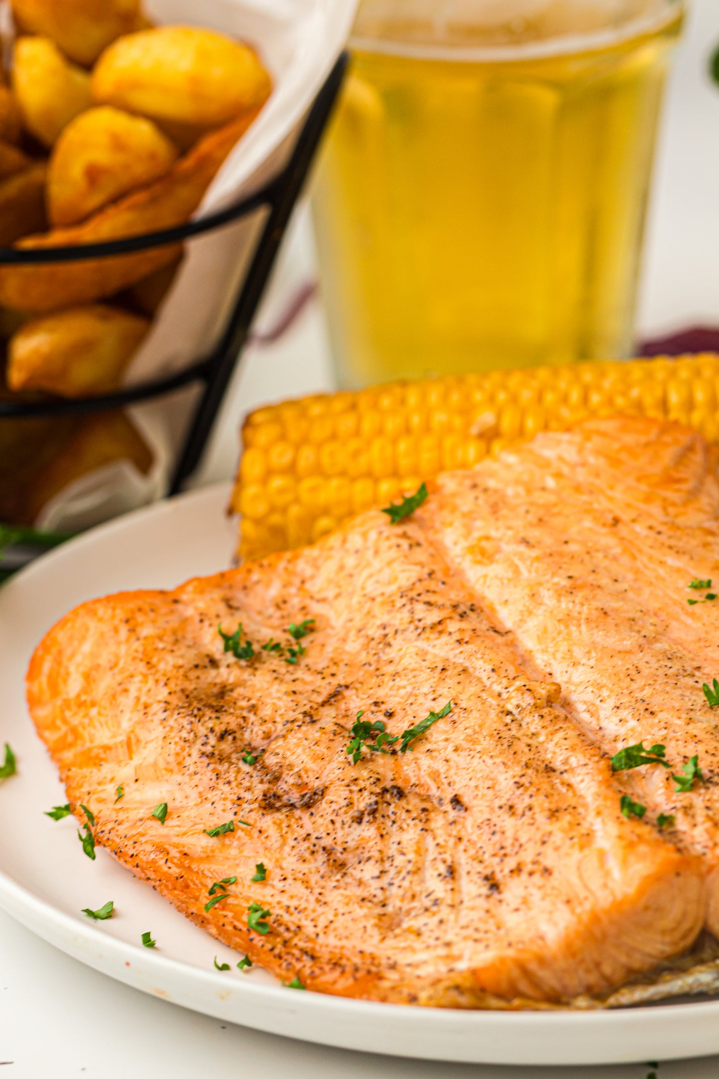 Ninja Woodfire Salmon