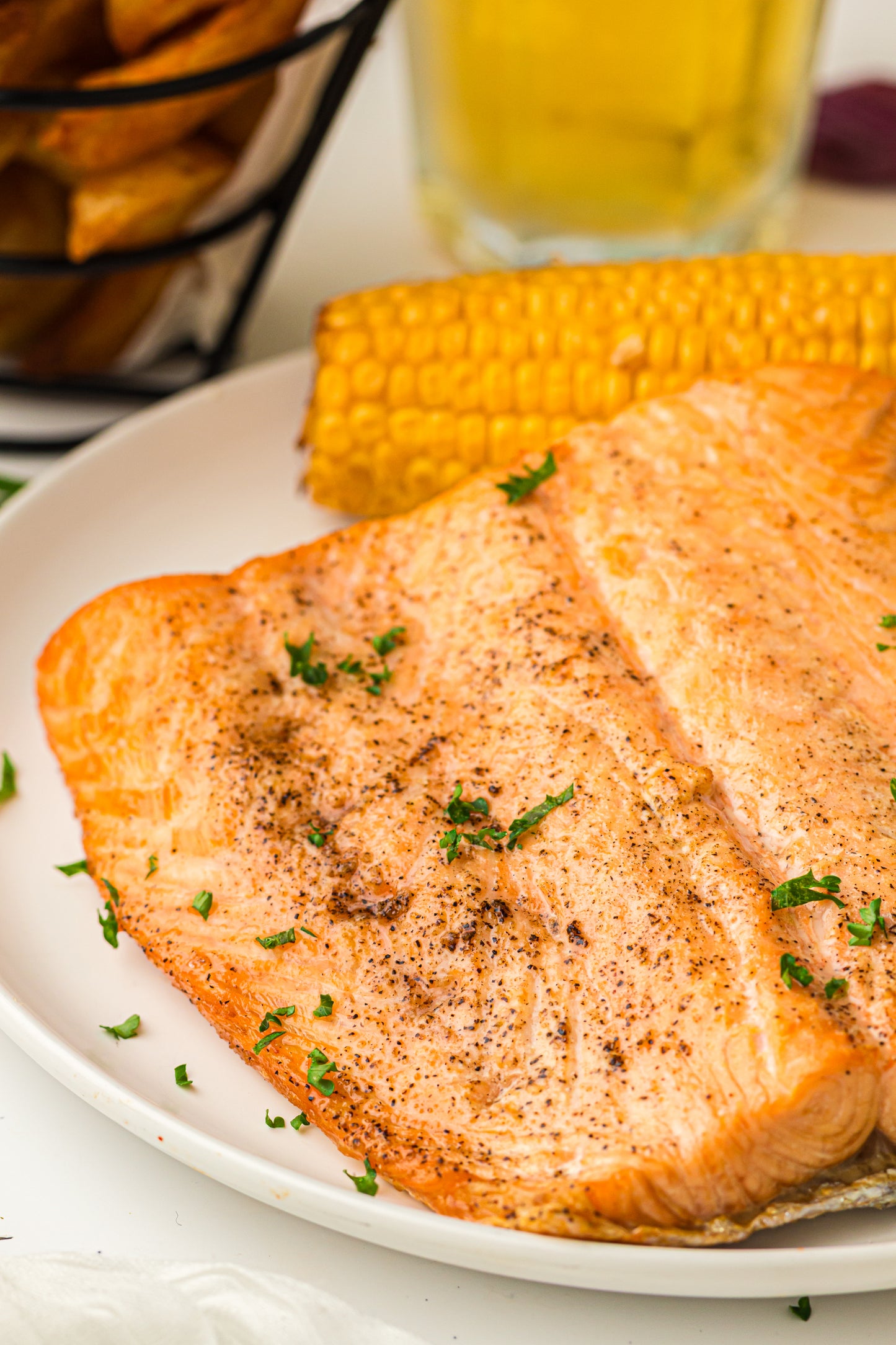 Ninja Woodfire Salmon