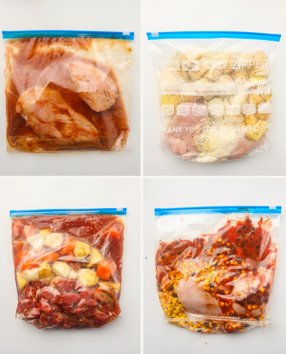 Slow Cooker Dump Bag Bundle (4x Recipes)