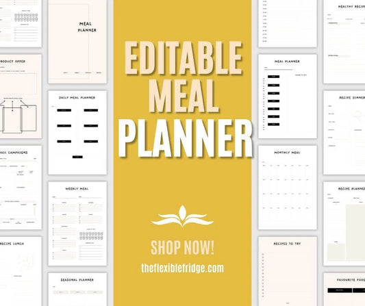 Meal Planner Template (PLR)